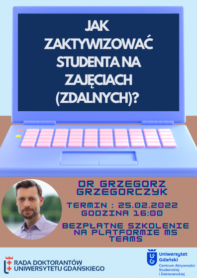 Warsztat „Jak zaktywizować studenta na zajęciach (zdalnych)?”