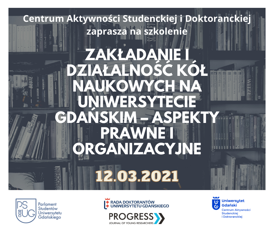 Szkolenie dotyczące aktywności społecznej i organizacyjnej na Uniwersytecie Gdańskim