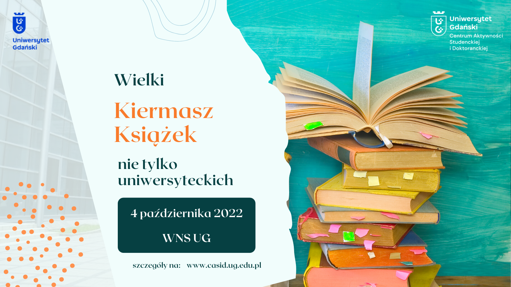 Wielki Kiermasz Książek (nie tylko uniwersyteckich)