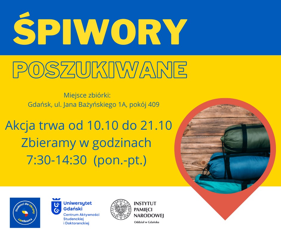 Śpiwory poszukiwane – akcja charytatywna