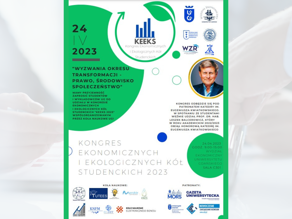 Kongres Ekonomicznych i Ekologicznych Kół Studenckich („KEEKS 2023”)