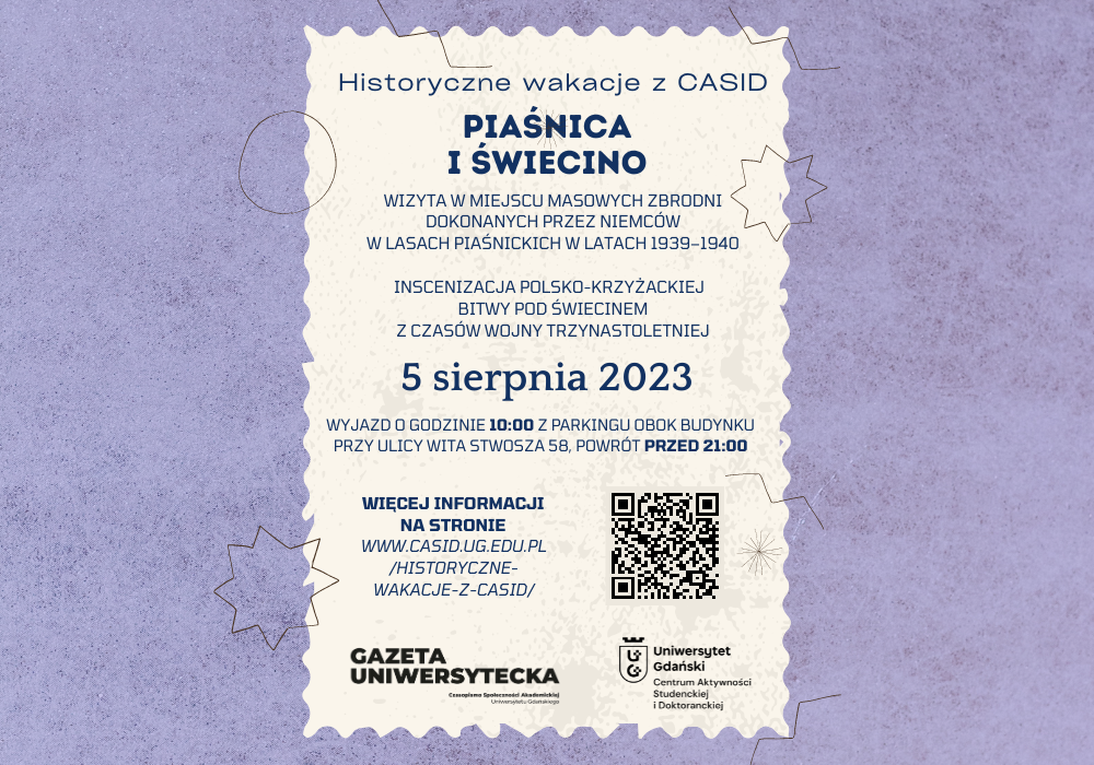 Historyczne wakacje z CASiD – Piaśnica i Świecino – Centrum Aktywności ...