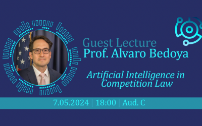Wykład Profesora Alvaro Bedoya: “Artificial Intelligence in Competition Law”
