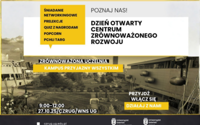 Dzień Otwarty Centrum Zrównoważonego Rozwoju UG